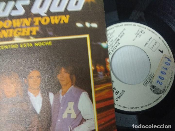Discos de vinilo: STATUS QUO/GOING DOWN TOWN/SINGLE. - Foto 2