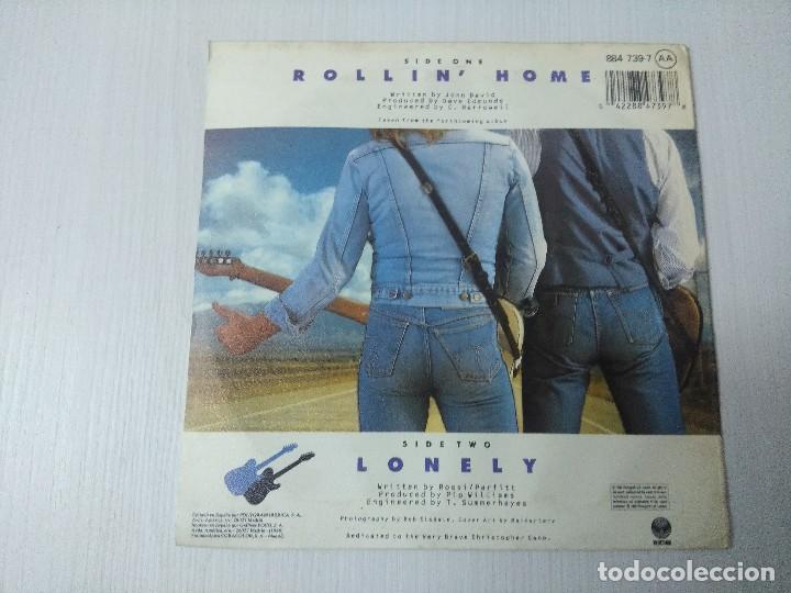 Discos de vinilo: STATUS QUO/ROLLIN HOME/SINGLE. - Foto 3
