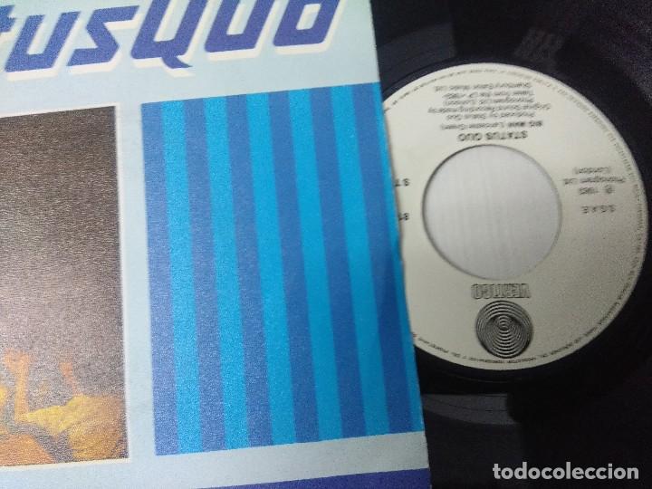 Discos de vinilo: STATUS QUO/A MESS OF BLUES/SINGLE. - Foto 2