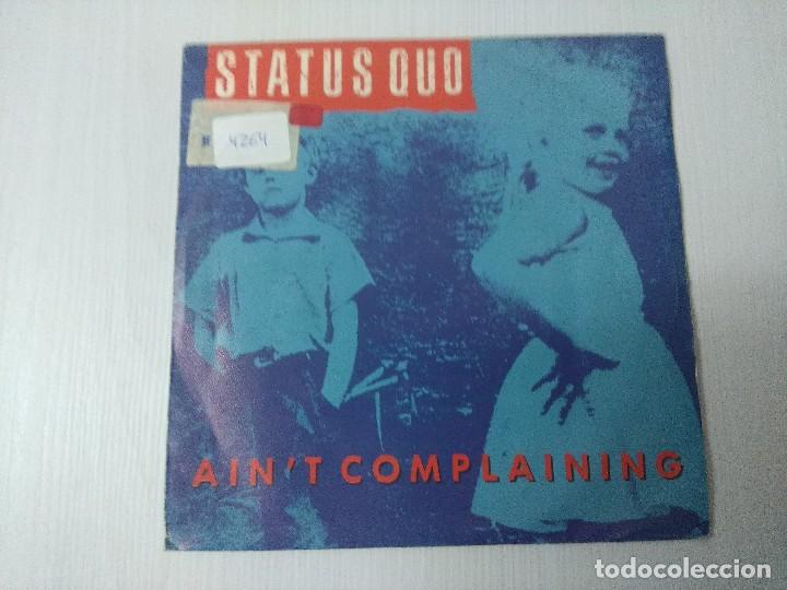 Discos de vinilo: STATUS QUO/AINT COMPLAINING/SINGLE. - Foto 1