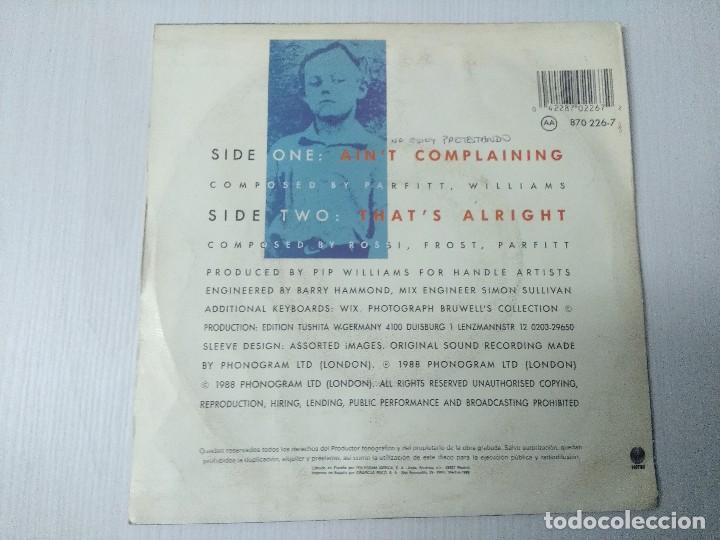 Discos de vinilo: STATUS QUO/AINT COMPLAINING/SINGLE. - Foto 3