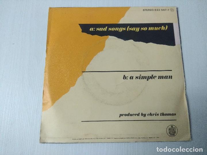 Discos de vinilo: ELTON JOHN/SAD SONGS/SINGLE. - Foto 3