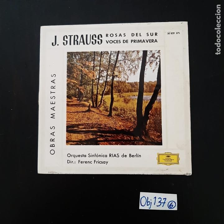 Discos de vinilo: J. Strauss - Foto 1