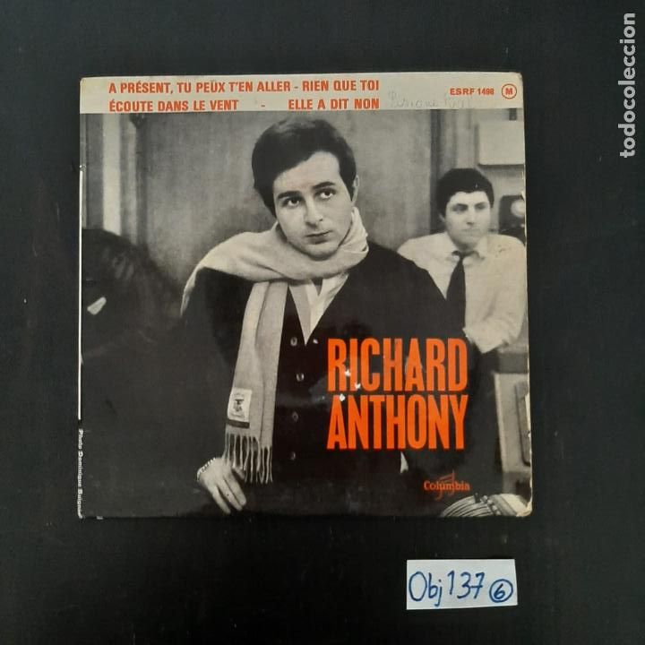 Discos de vinilo: Richard Anthony - Foto 1