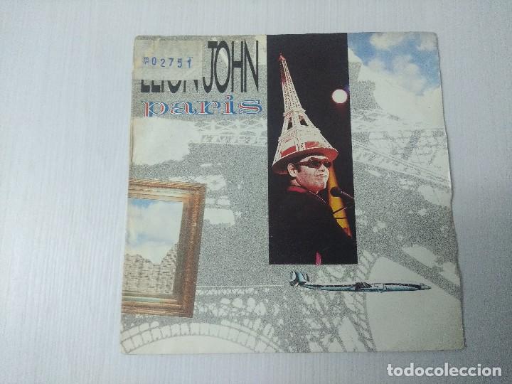 Discos de vinilo: ELTON JOHN/PARIS/SINGLE. - Foto 1