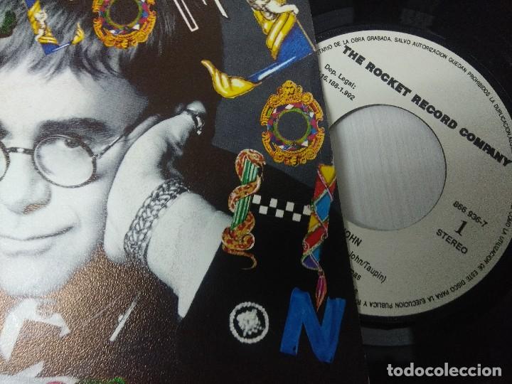 Discos de vinilo: ELTON JOHN/THE ONE/SINGLE PROMOCIONAL. - Foto 2