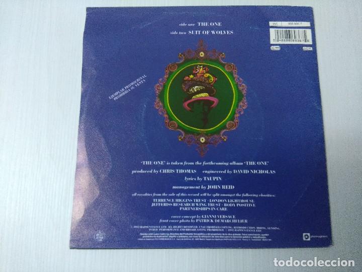 Discos de vinilo: ELTON JOHN/THE ONE/SINGLE PROMOCIONAL. - Foto 3