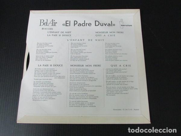 Discos de vinilo: El Padre Duval* &lrm;&ndash; LEnfant De Nuit - 1960 - Foto 2