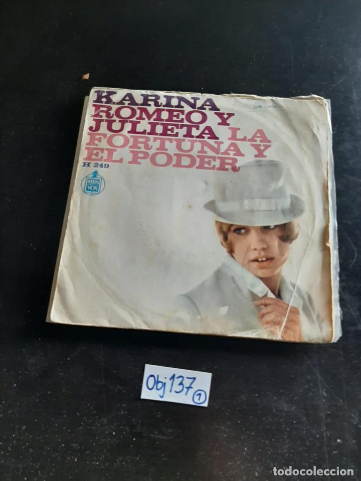Discos de vinilo: Karina Romeo y Julieta - Foto 1