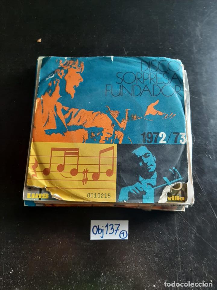 Discos de vinilo: Disco Sorpresa Fundador - Foto 1