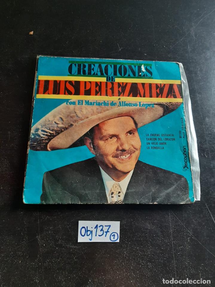 Discos de vinilo: Creaciones De Luis P&eacute;rez Meza - Foto 1