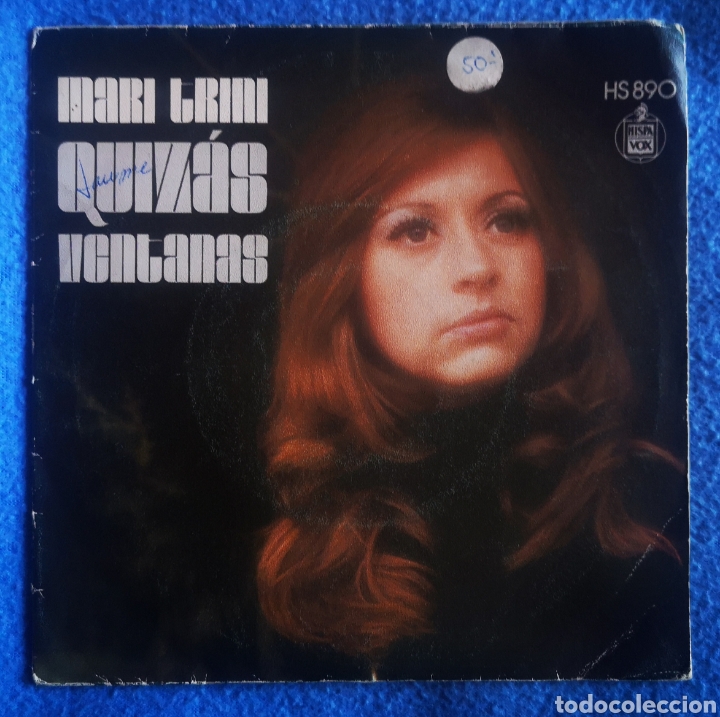 Discos de vinilo: MARI TRINI - QUIZ&Aacute;S - VENTANAS - Foto 1
