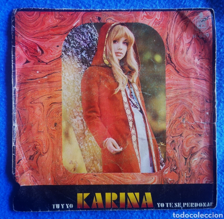 Discos de vinilo: KARINA - TU Y YO - YO TE SE PERDONAR - Foto 1