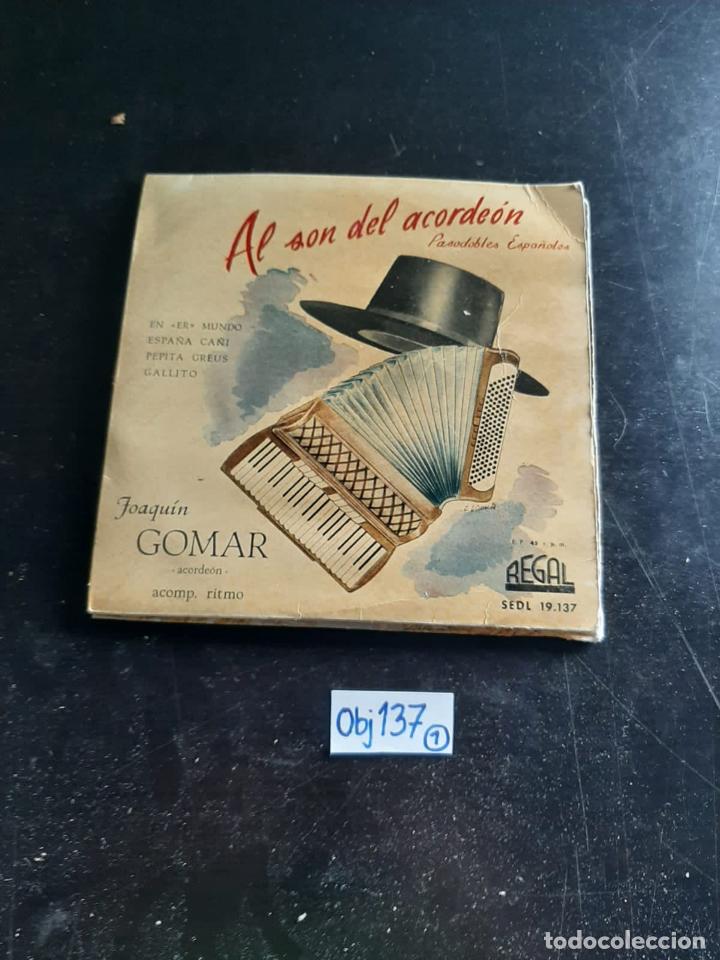 Discos de vinilo: Joaqu&iacute;n Gomar - Foto 1