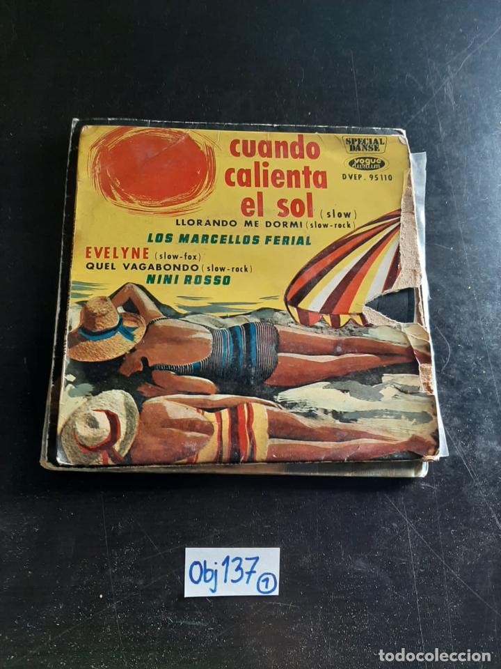 Discos de vinilo: Cuanto Calienta El Sol - Foto 1