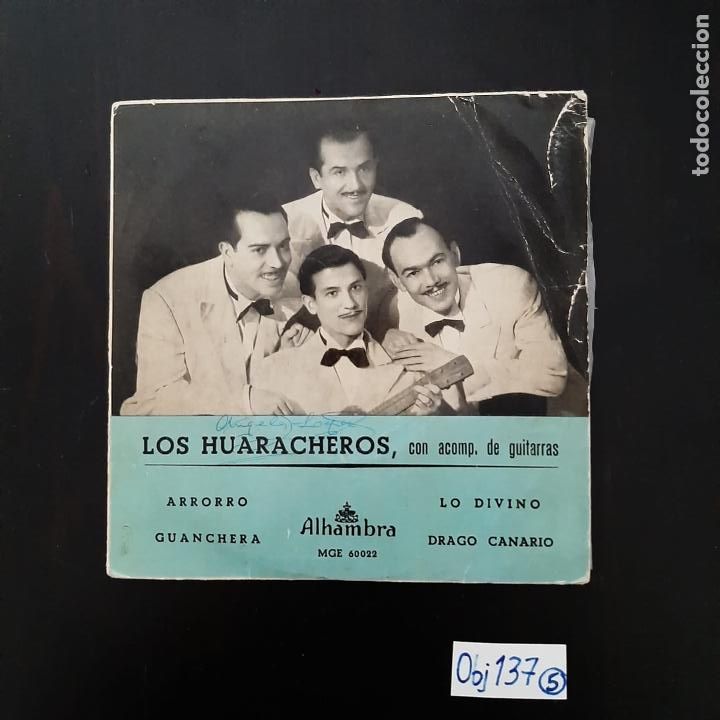 Discos de vinilo: Los Huaracheros - Foto 1