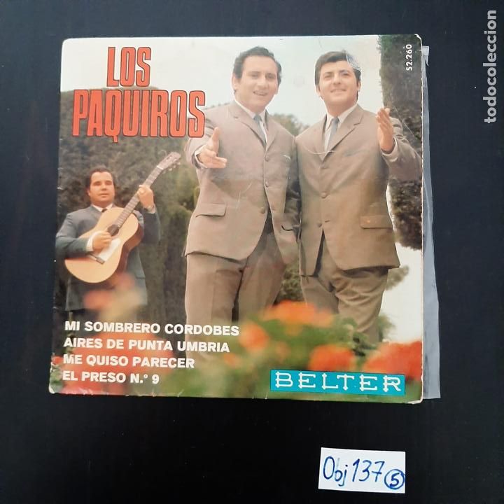 Discos de vinilo: Los Paquiros - Foto 1