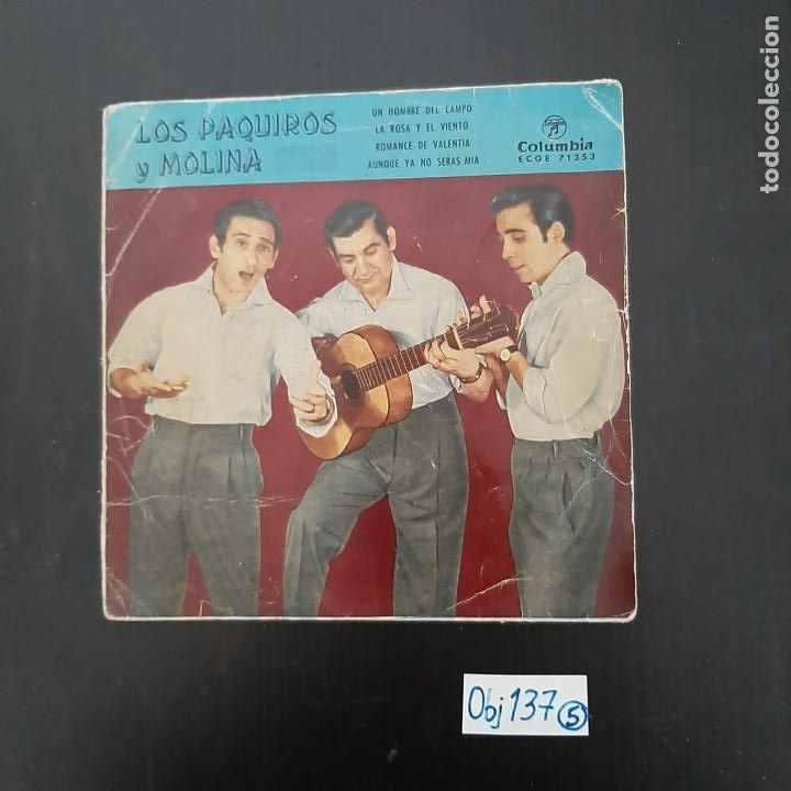 Discos de vinilo: Los Paquiros y molina - Foto 1