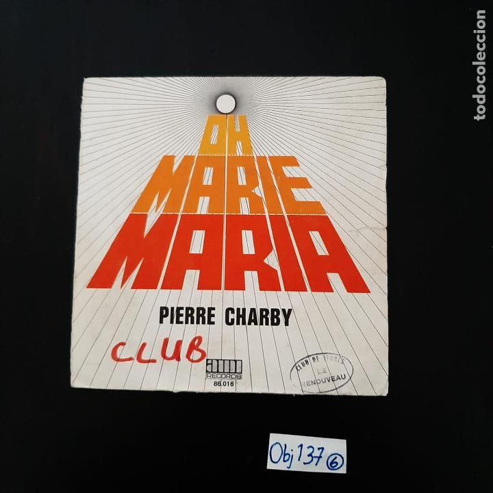 Discos de vinilo: Oh Marie Maria - Foto 1
