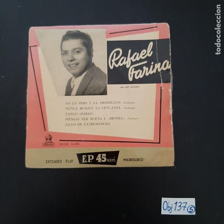 Discos de vinilo: Rafael Farina - Foto 1