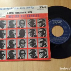 Discos de vinilo: LOS BEATLES QUE AMO RAY CHARLES - EP - 1980 SPAIN - YESTERDAY/LET IT BE/THE LONG AND WINDING ROAD/EL