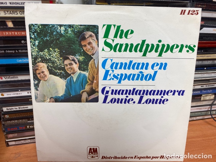 Discos de vinilo: The Sandpipers - Cantan En Espa&ntilde;ol (7&rdquo;, Single) - Foto 1