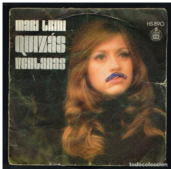 Discos de vinilo: MARI TRINI - QUIZAS / VENTANAS - SINGLE 1972 - Foto 1