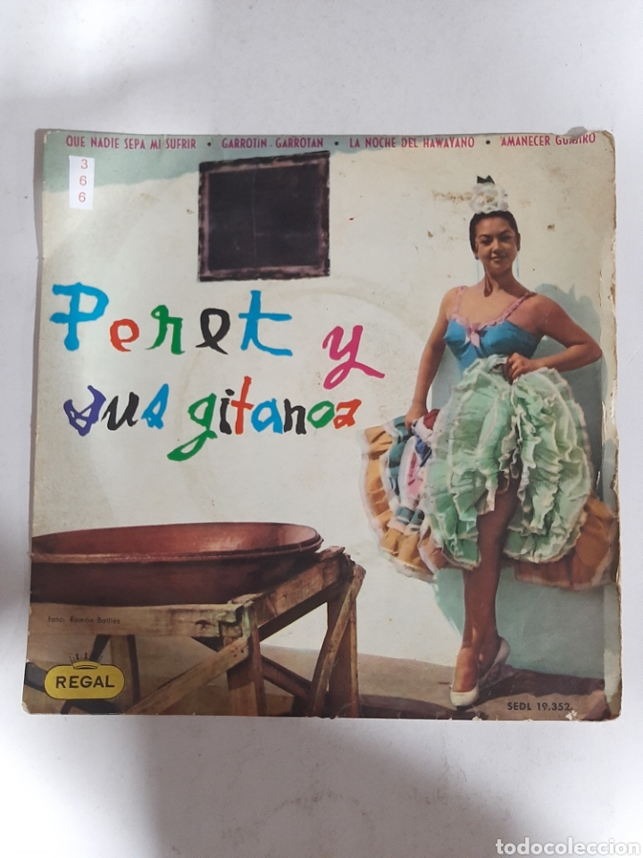 Discos de vinilo: MV366 Peret y sus gitanos - mini vinilo de SEGUNDAMANO - Foto 1