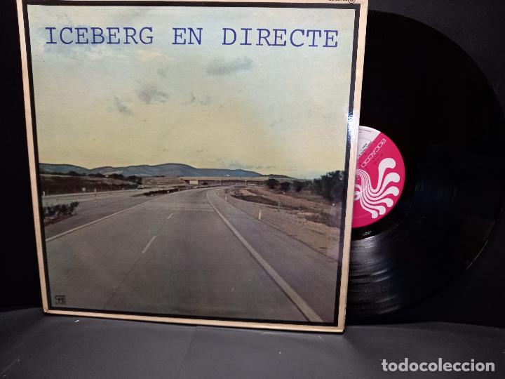 ICEBERG. EN DIRECTE. BOCACCIO RECORDS BS-32123 LP 1978 SPAIN PEPETO (Música - Discos - LP Vinilo - Pop - Rock - Internacional de los 70)