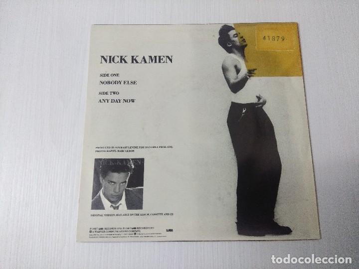 Discos de vinilo: NICK KAMEN/NOBODY ELSE/SINGLE PROMOCIONAL. - Foto 3
