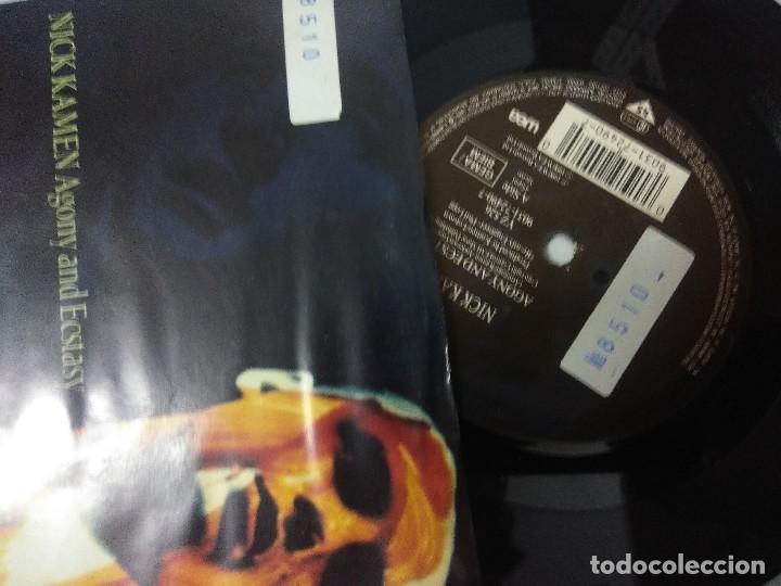 Discos de vinilo: NICK KAMEN/AGONY AND ECTASY/SINGLE. - Foto 2