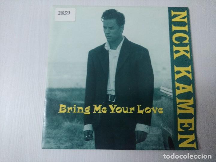 Discos de vinilo: NICK KAMEN/BRING ME YOUR LOVE/SINGLE. - Foto 1