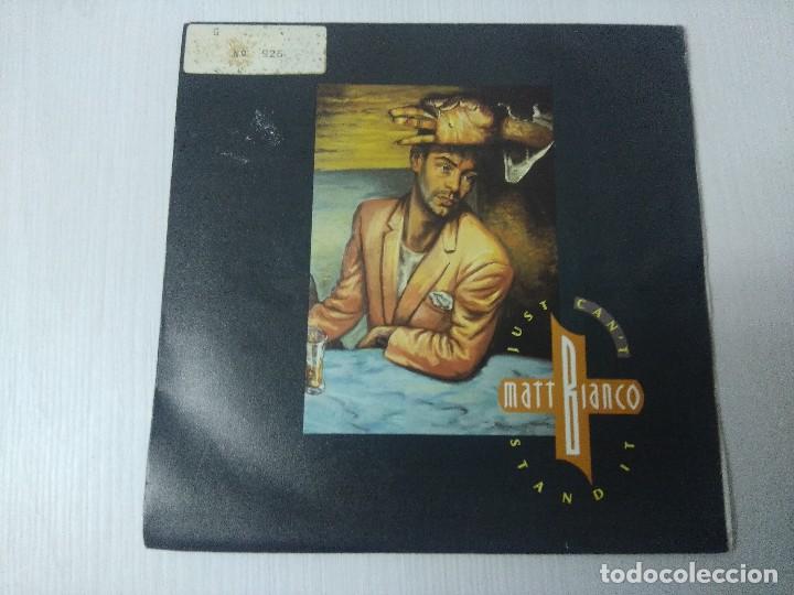 Discos de vinilo: MATT BIANCO/JUST CANT STAND IT/SINGLE. - Foto 1