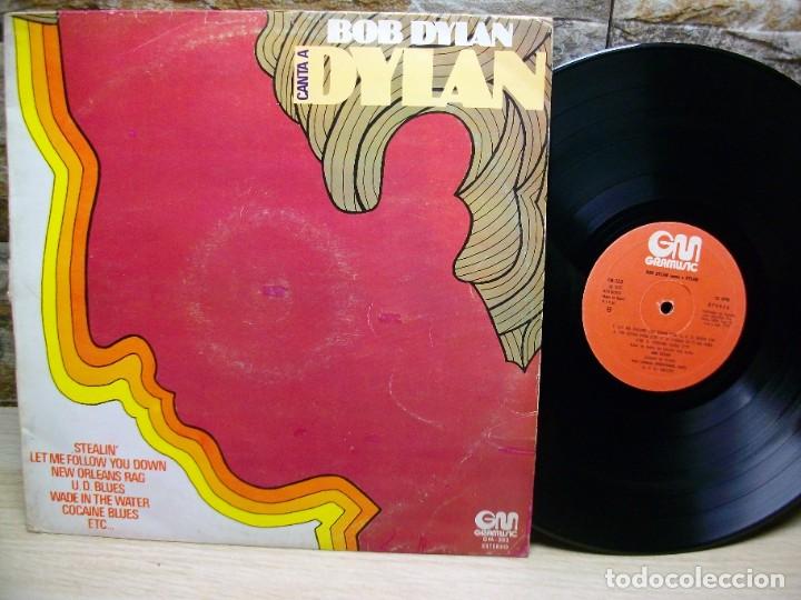 Discos de vinilo: Bob Dylan &ndash; Canta A Dylan LP NO OFICIAL - Foto 1