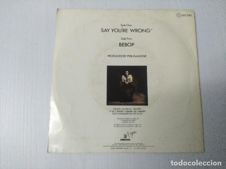 Discos de vinilo: JULIAN LENNON/SAY YOURE WRONG/SINGLE. - Foto 3