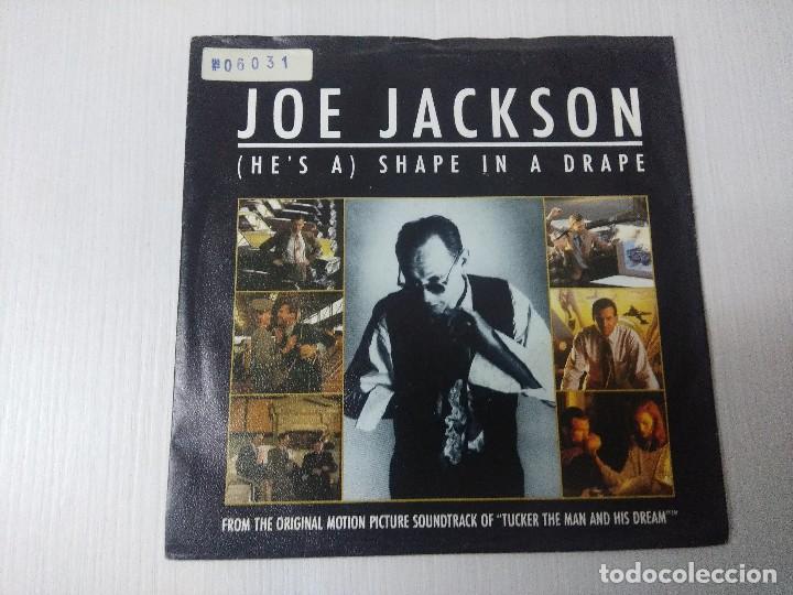 Discos de vinilo: JOE JACKSON/SHAPE IN A DRAPE/SINGLE. - Foto 1