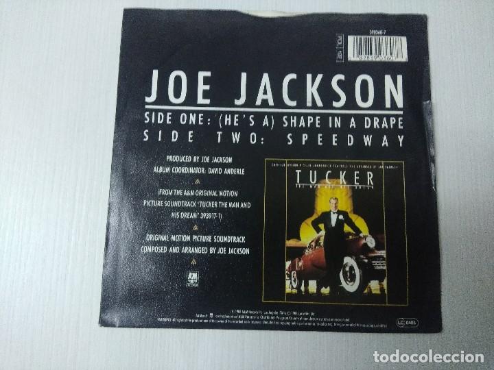 Discos de vinilo: JOE JACKSON/SHAPE IN A DRAPE/SINGLE. - Foto 3