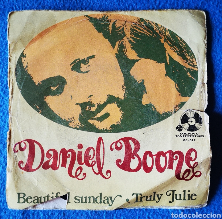 Discos de vinilo: DANIEL BOONE - BEAUTIFUL SUNDAY - TRUE JULIE - Foto 1