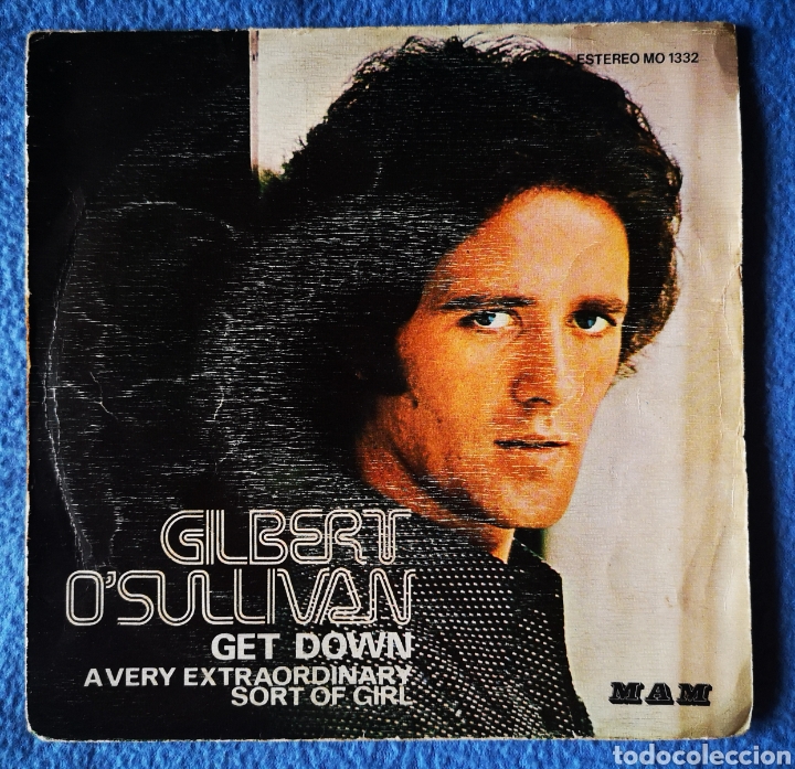 Discos de vinilo: GILBERT OSULLIVAN - GET DOWN - Foto 1
