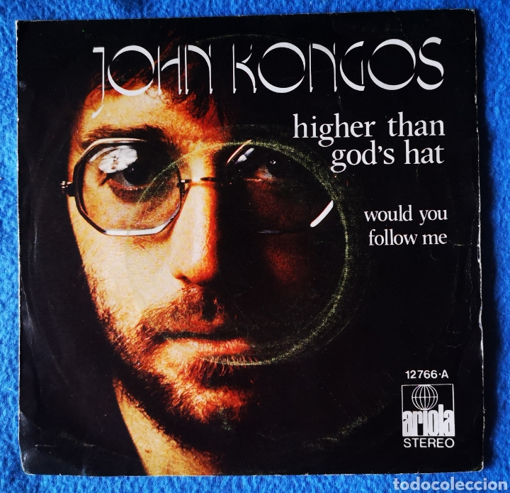 Discos de vinilo: JOHN KONGOS - HIGHER THAN GODS HAT - Foto 1