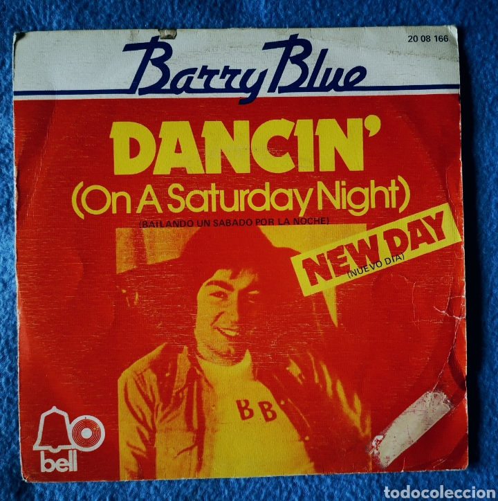 Discos de vinilo: BARRY BLUE - DANCIN - NEW DAY - Foto 1