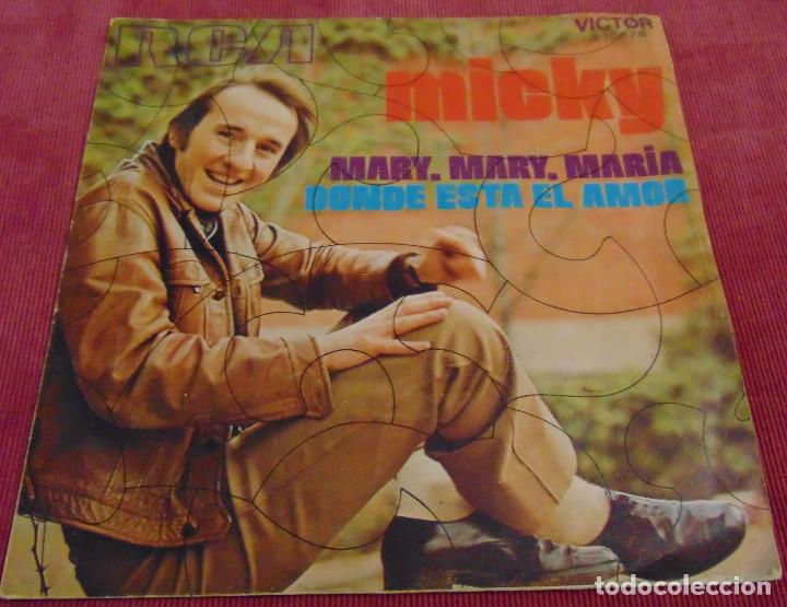 Discos de vinilo: MICKY - MARY, MARY, MARIA - SINGLE 1971 - Foto 1