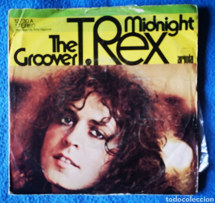 Discos de vinilo: T. REX - THE GROOVER - MIDNIGHT - Foto 1