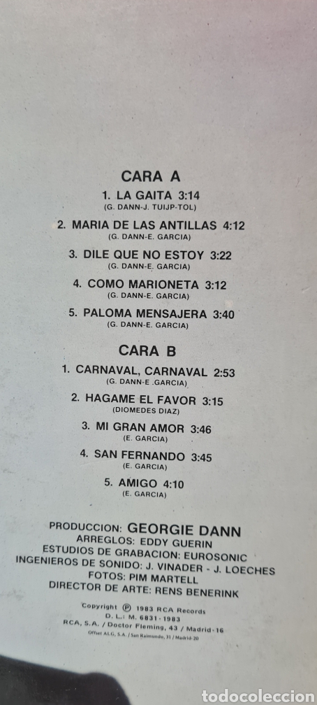 Discos de vinilo: LP. Georgie Dann. A Tope de Ritmo - Foto 5