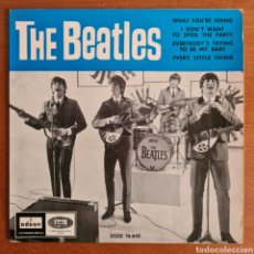 Dischi in vinile: DISCO VINILO THE BEATLES WHAT YOU'RE DOING - DSOE 16.642 ODEON EMI - AÑO 1964. Lote 297389623