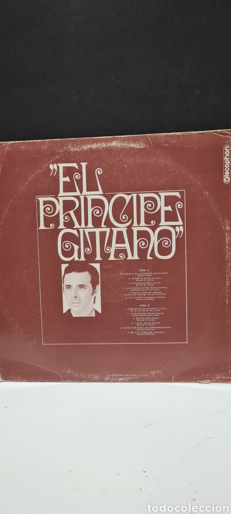Discos de vinilo: LP. El Principe Gitano. - Foto 5