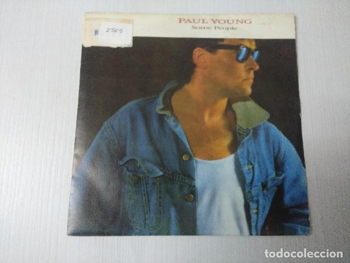 Discos de vinilo: PAUL YOUNG/SOME PEOPLE/SINGLE PROMOCIONAL - Foto 1