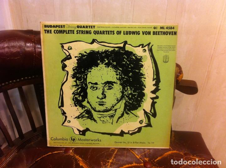 Discos de vinilo: LP. BUDAPEST STRING QUARTET. THE COMPLETE STRING QUARTETS OF BEETHOVEN. QUARTET N&ordm; 13, OP. 130 - Foto 1