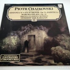 Discos de vinilo: 4 LPS PIOTR CHAIKOVSKI. ENCICLOPEDIA SALVAT DE GRANDES COMPOSITORES. 1982.