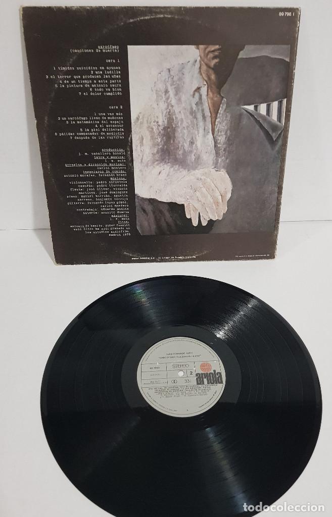 Discos de vinilo: LUIS EDUARDO AUTE - SARCOFAGO - Foto 3